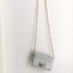 Holographic Clutch/Cross body bag